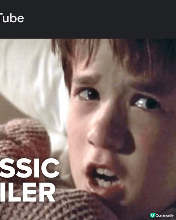 Six sense 最經典係個小朋友講i see the D...