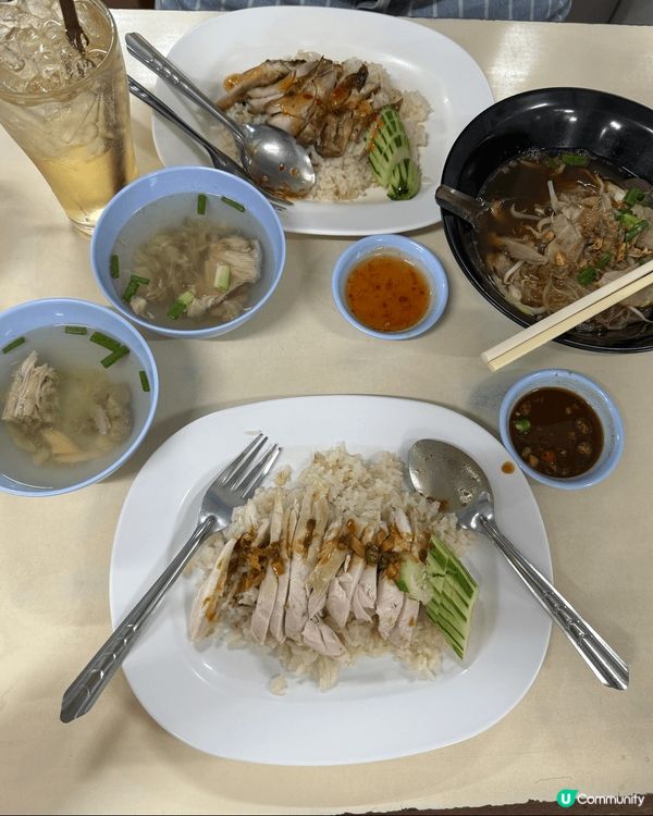 週未翟道翟真係睇極都唔厭👀😌小店海南雞飯、黃梅凍飲👍#嗚拉吔...