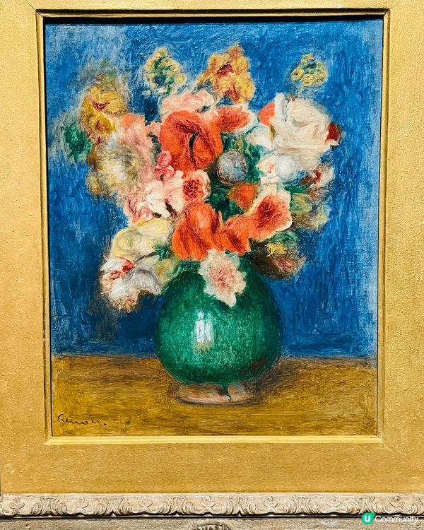 香港藝術博物館全新專題展覽《塞尚和雷諾阿的世界》，展館位於2...