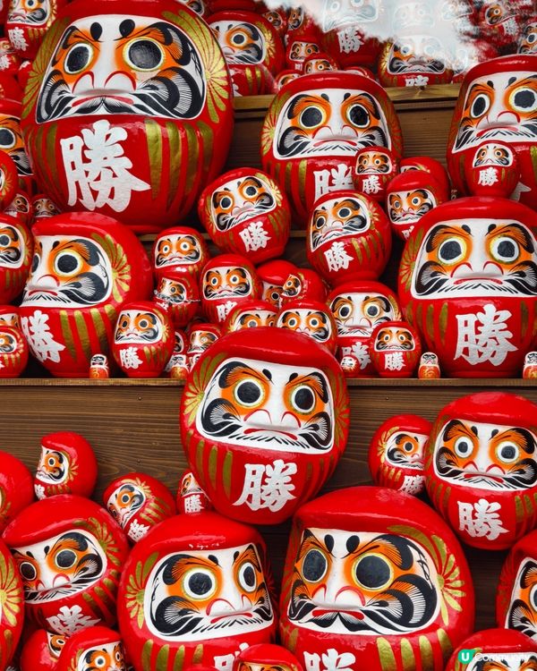 圖片包括東京豪德寺的招財貓、鐮倉長谷寺的繪馬、大阪勝尾寺的達...