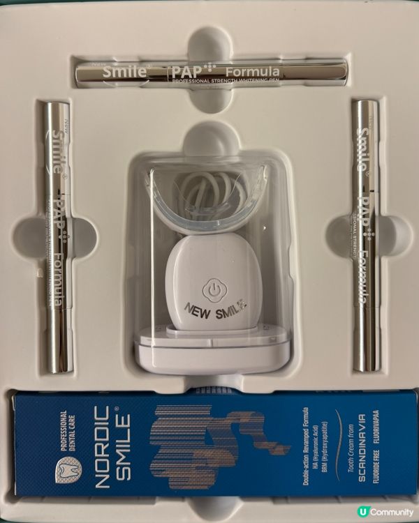 限時團購New Smile LED 第五代納米護牙美白套裝 