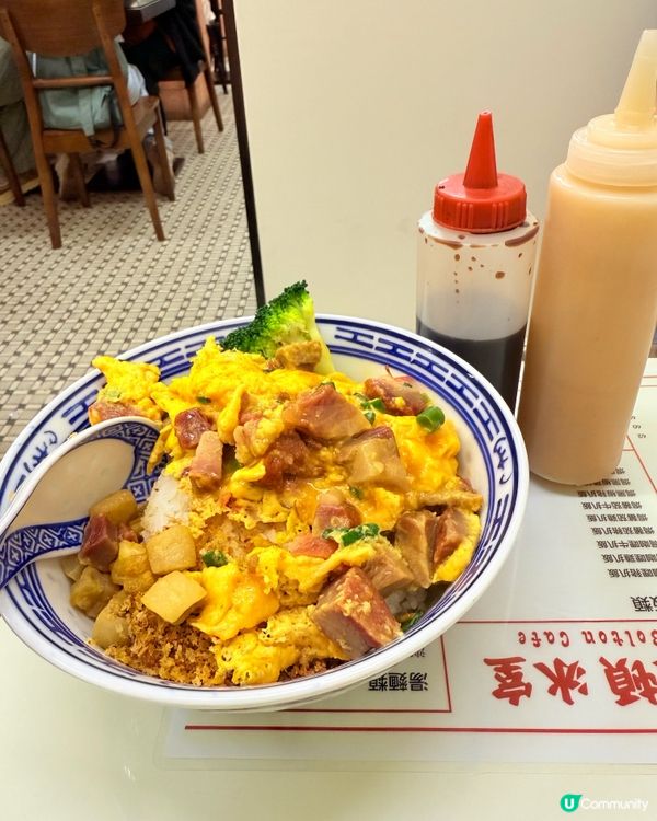 尖沙咀$38超抵豬油撈飯