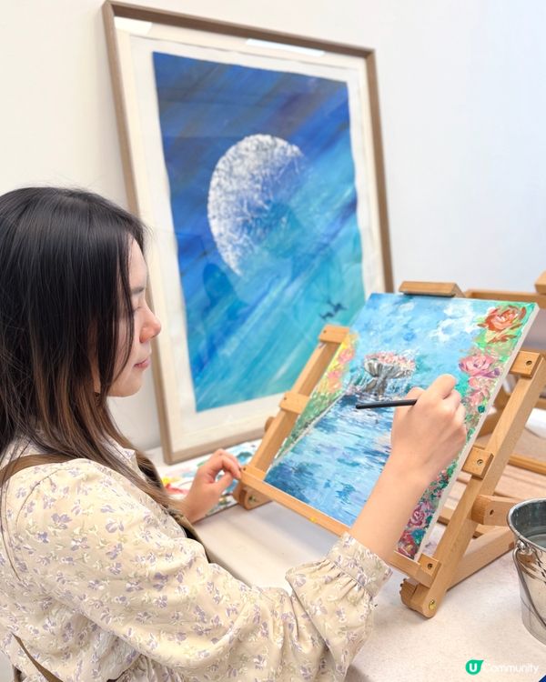 享受寧靜嘅藝術時光🎨