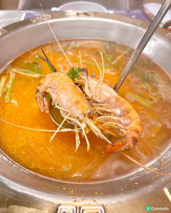 任食大頭蝦火鍋🍲