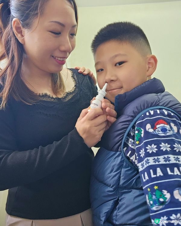防流感必備！👶🏻百紓朗鼻腔噴霧劑，阻隔99%病毒，仲可以