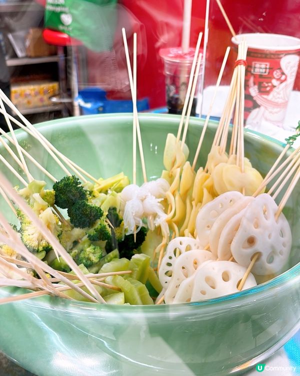 🎏收工去葵涌廣場食冷串串🤪最平$2有兩串‼️