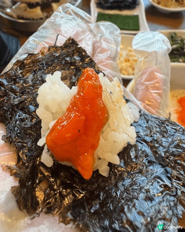 韓國醬油蟹~花蟹世界😍勁正，本身都驚驚地食生冷野，但醬油蟹撈...