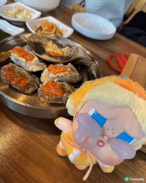 韓國醬油蟹~花蟹世界😍勁正，本身都驚驚地食生冷野，但醬油蟹撈...