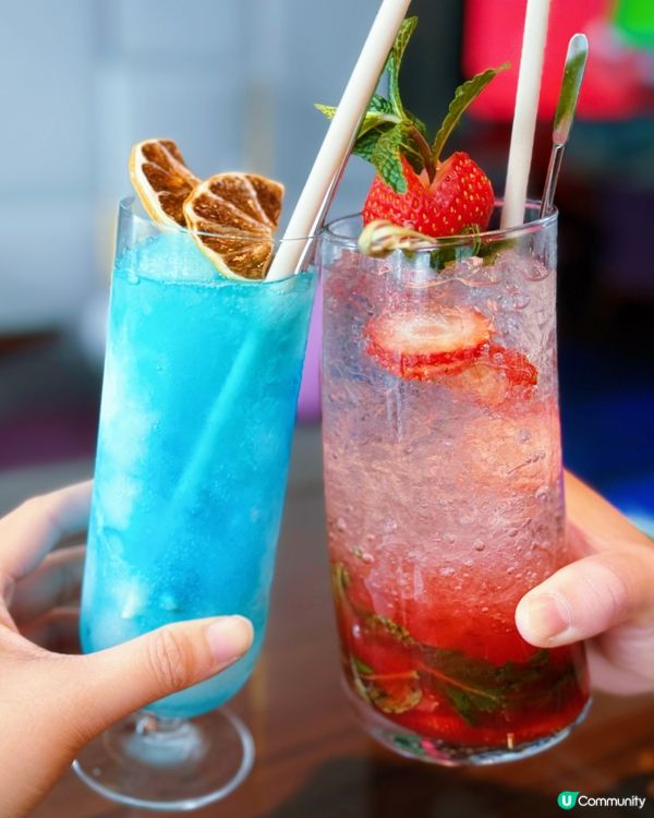 銅鑼灣皇冠假日酒店28樓嘆靚景🍹🥂環境開陽夠Chill