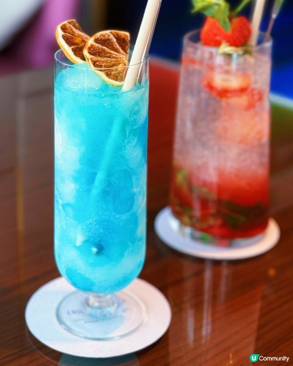 銅鑼灣皇冠假日酒店28樓嘆靚景🍹🥂環境開陽夠Chill