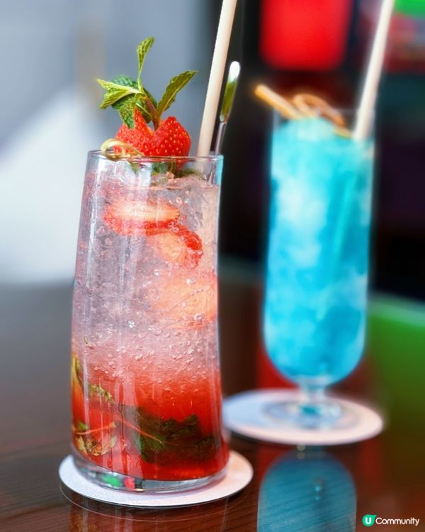 銅鑼灣皇冠假日酒店28樓嘆靚景🍹🥂環境開陽夠Chill