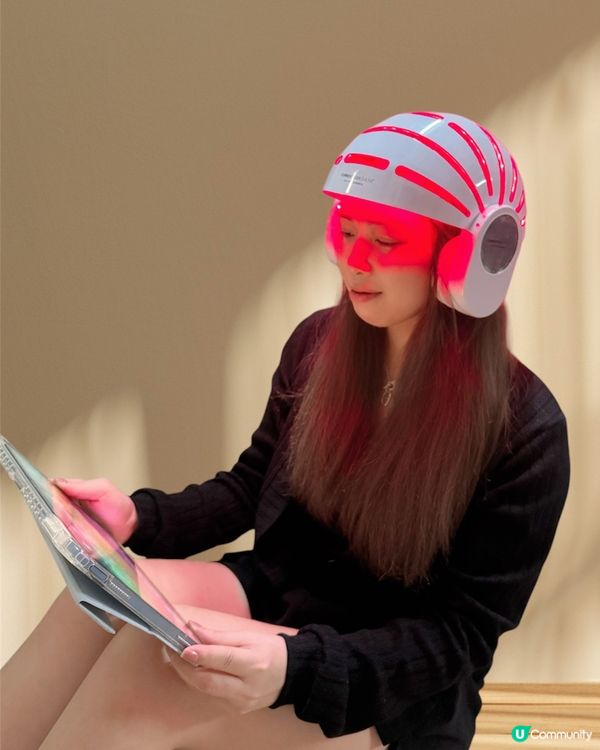 脫髮危機‼️光療生髮帽救星✨