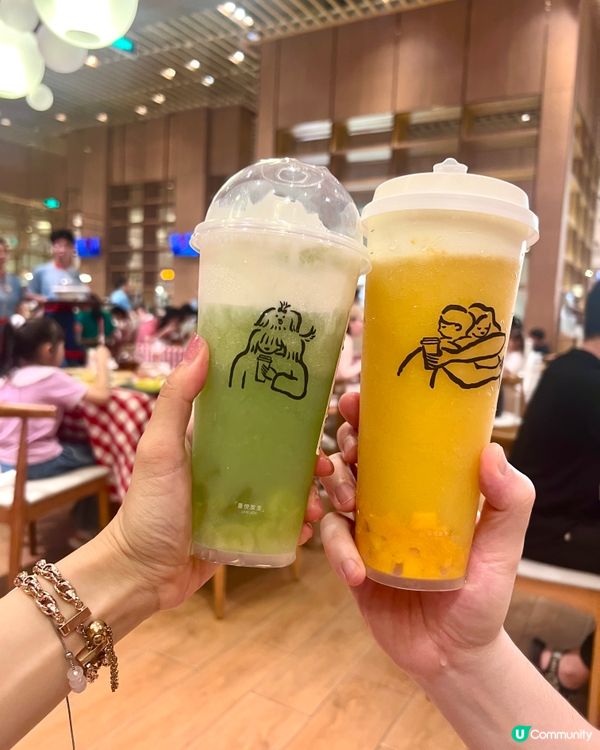 必食， 😍✨喜茶兩款必飲！