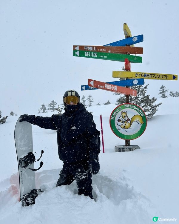 日本大風雪滑雪之旅，厚厚積雪好似軟绵绵白色世界，白雪下每個景...