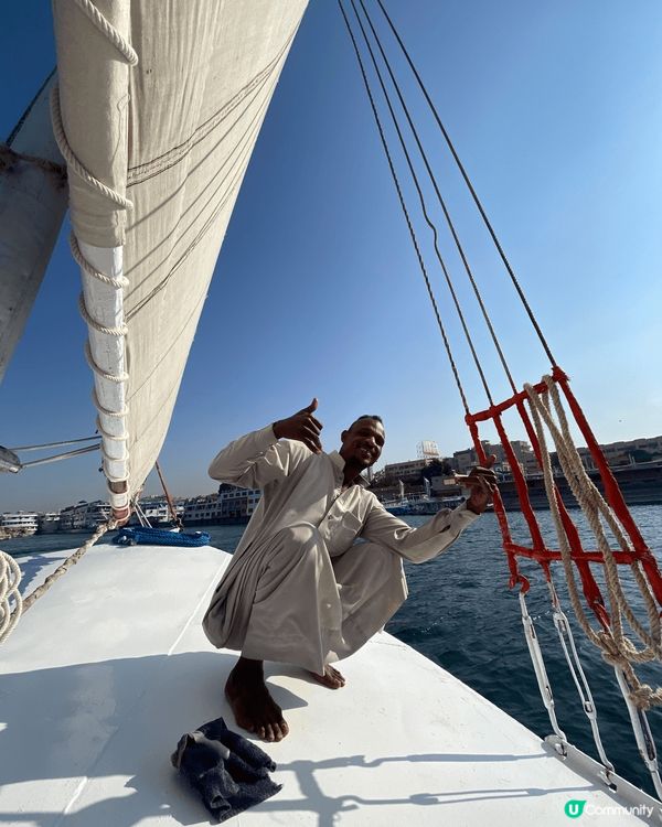 《埃及遊必玩》🛥️ 尼羅河揚帆出海，感受古埃及人嘅生活方