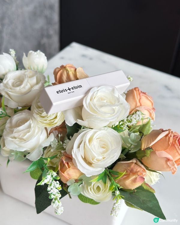 高顏值elvis+elvin 山茶花保濕潤唇膏