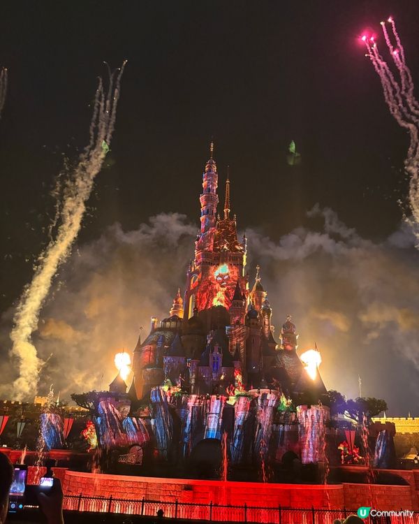 去迷離莊園食嘢🥰 最緊要係有得喺VIP 位睇煙花🎆😍