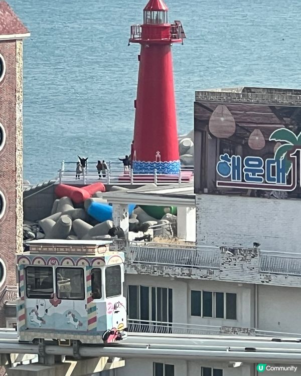 充滿彩色陽光之韓國釜山首爾之旅