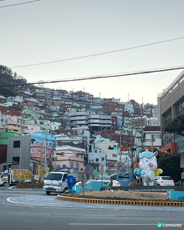 充滿彩色陽光之韓國釜山首爾之旅