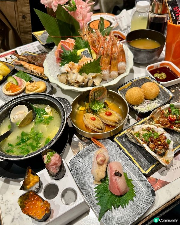 食到冇停口既日式放題😋