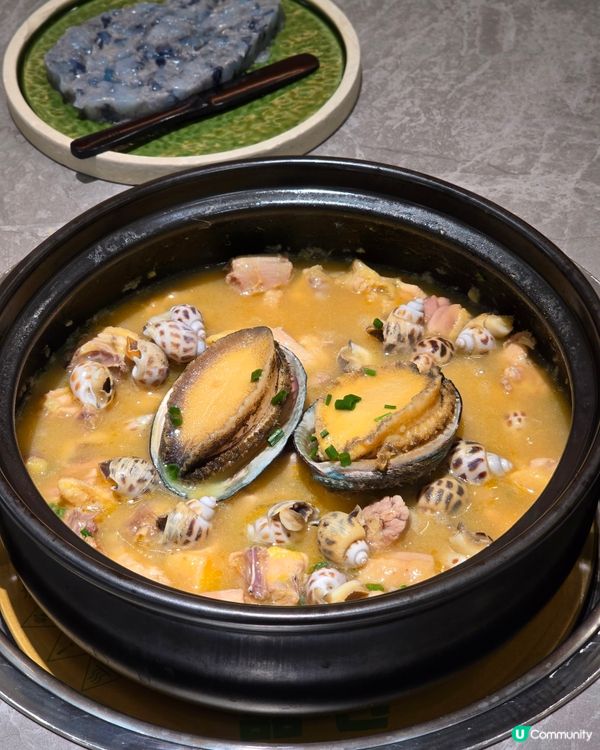 鮑螺萬侑·鮑魚雞火鍋