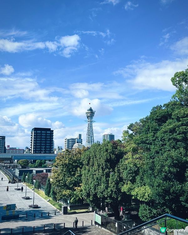 ## 大阪通天閣🗼，食玩買一條龍！😋