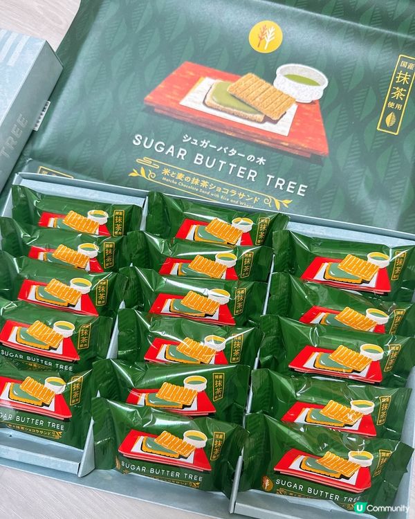 日本手信開箱｜人氣抹茶千層酥 & JAL頭等艙點心