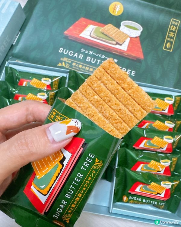 日本手信開箱｜人氣抹茶千層酥 & JAL頭等艙點心