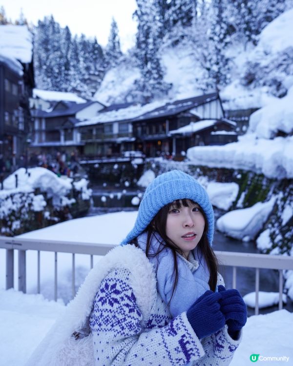 日本雪季必到景點📍銀山溫泉