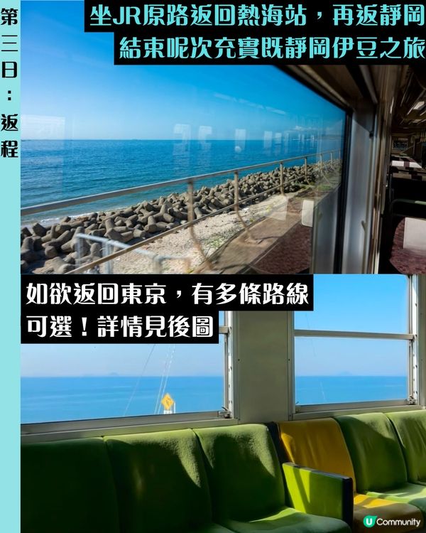 🗼靜岡伊豆三日兩夜行程 小丸子樂園/富士山最佳拍攝位/ 水豚溫泉♨️ 附交通路線‼️