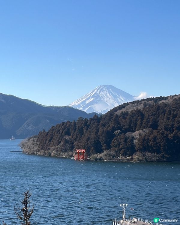 ## 箱根遊船之旅 🛳️  富士山美景盡收眼底 🗻
