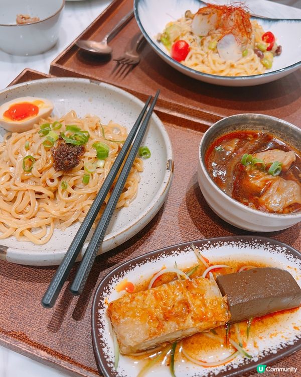 台式美食之旅！麻辣牛肉牛筋手工麵×水果窩夫