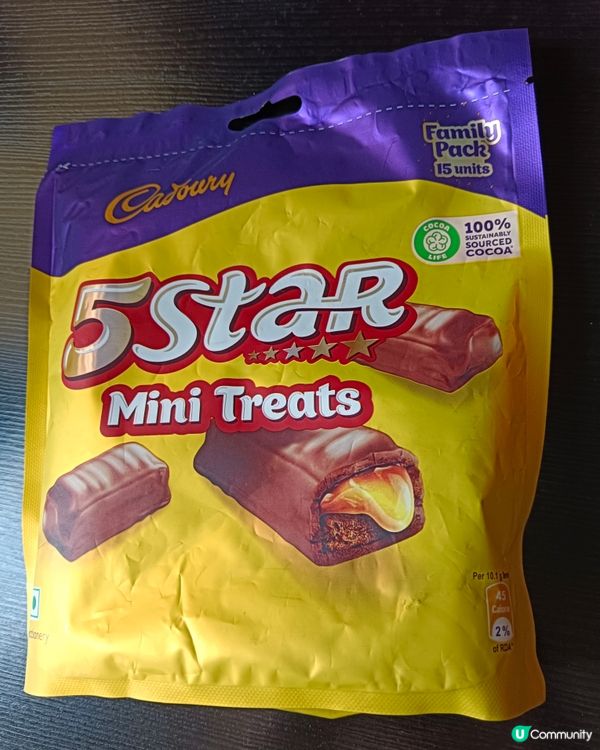 吉百利5star mini treats