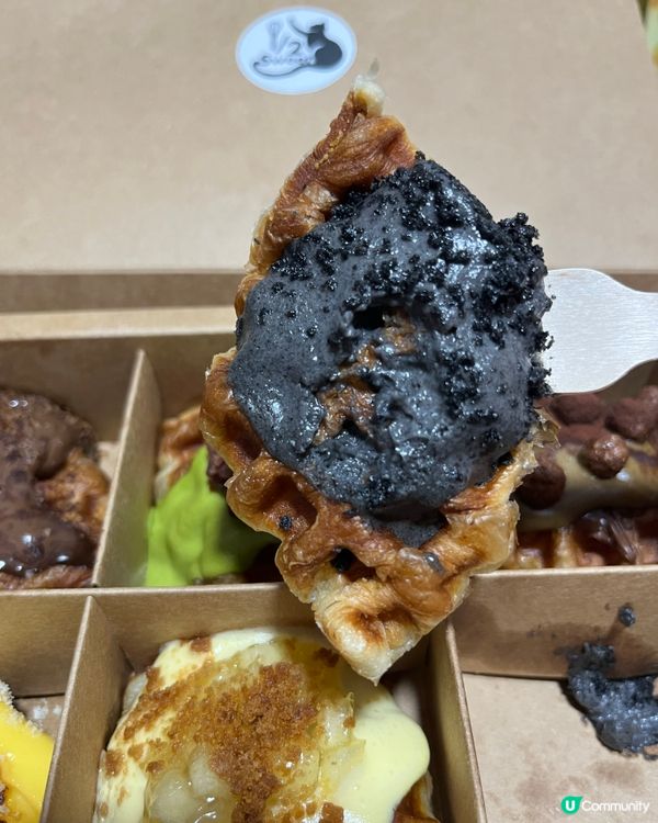 葵涌廣場新開法式牛角可麗餅🤤🚩😍