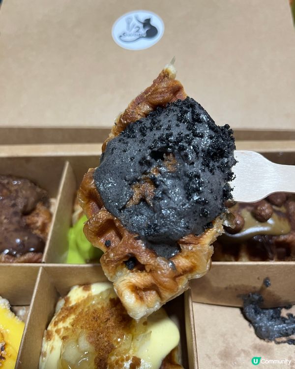 葵涌廣場新開法式牛角可麗餅🤤🚩😍