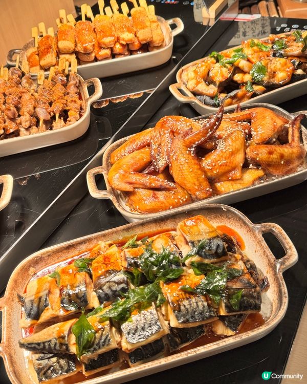 港島香格里拉🍣 東瀛自助餐放題！無限三文魚籽🤤