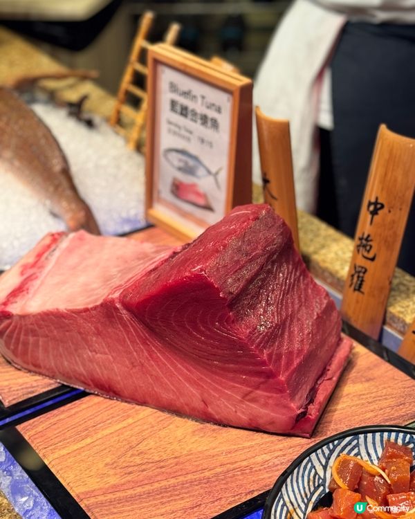 港島香格里拉🍣 東瀛自助餐放題！無限三文魚籽🤤