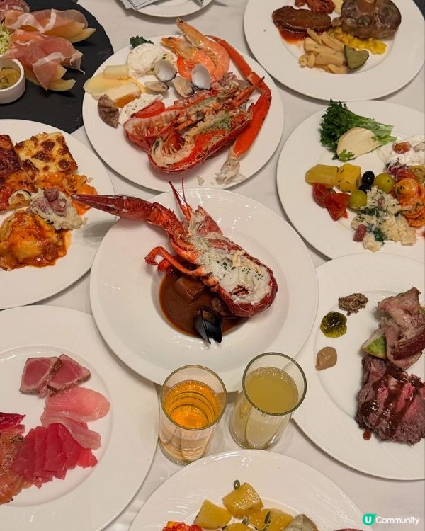 港麗酒店咖啡園🇮🇹  意式自助晚餐，味蕾之旅！😋