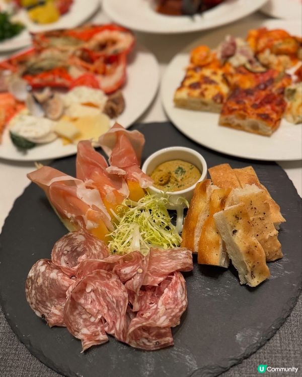 港麗酒店咖啡園🇮🇹  意式自助晚餐，味蕾之旅！😋