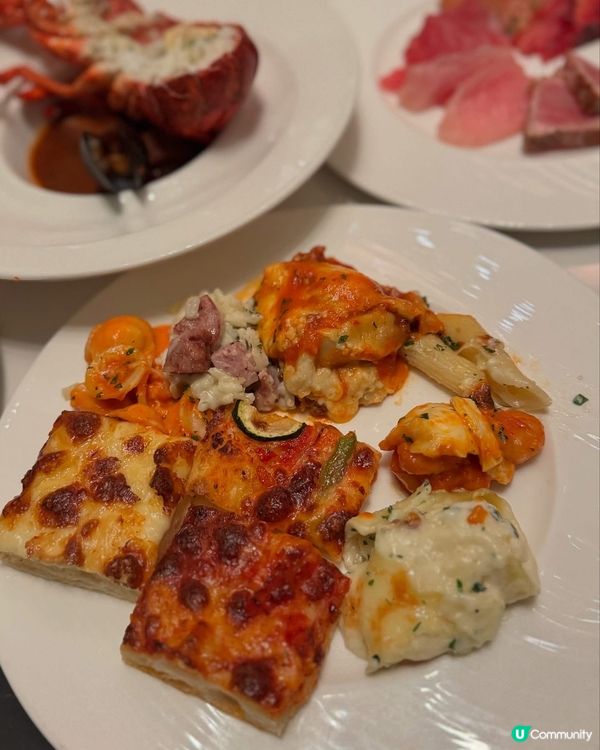 港麗酒店咖啡園🇮🇹  意式自助晚餐，味蕾之旅！😋