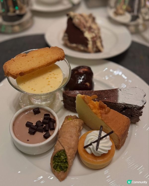 港麗酒店咖啡園🇮🇹  意式自助晚餐，味蕾之旅！😋