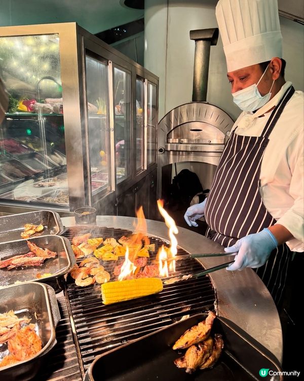 港麗酒店咖啡園🇮🇹  意式自助晚餐，味蕾之旅！😋