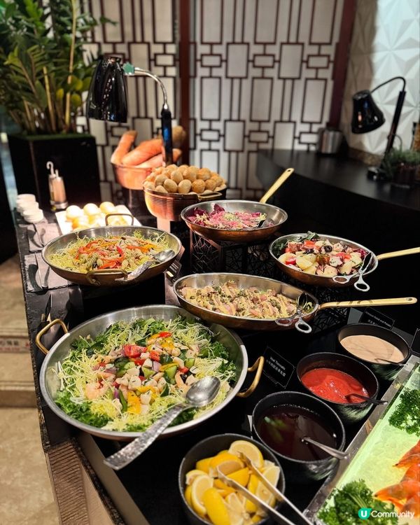 港麗酒店咖啡園🇮🇹  意式自助晚餐，味蕾之旅！😋