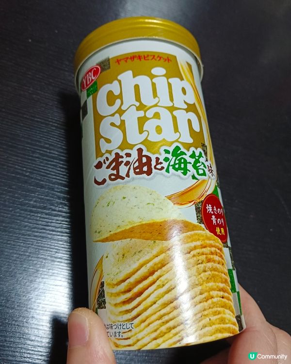 YBC Chip Star麻油海苔味