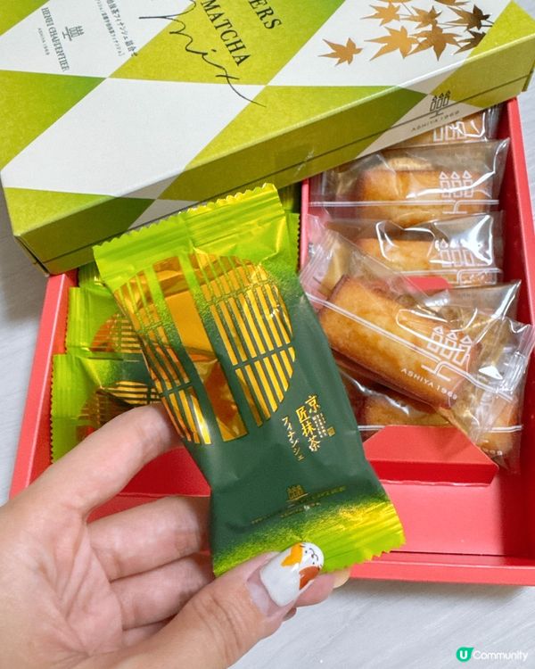 日本手信開箱｜兩款不同風味的法式牛油蛋糕