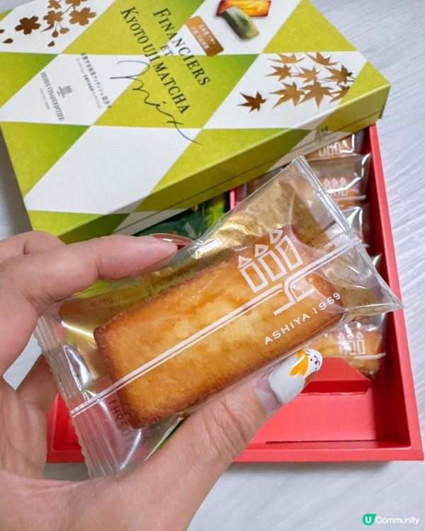 日本手信開箱｜兩款不同風味的法式牛油蛋糕