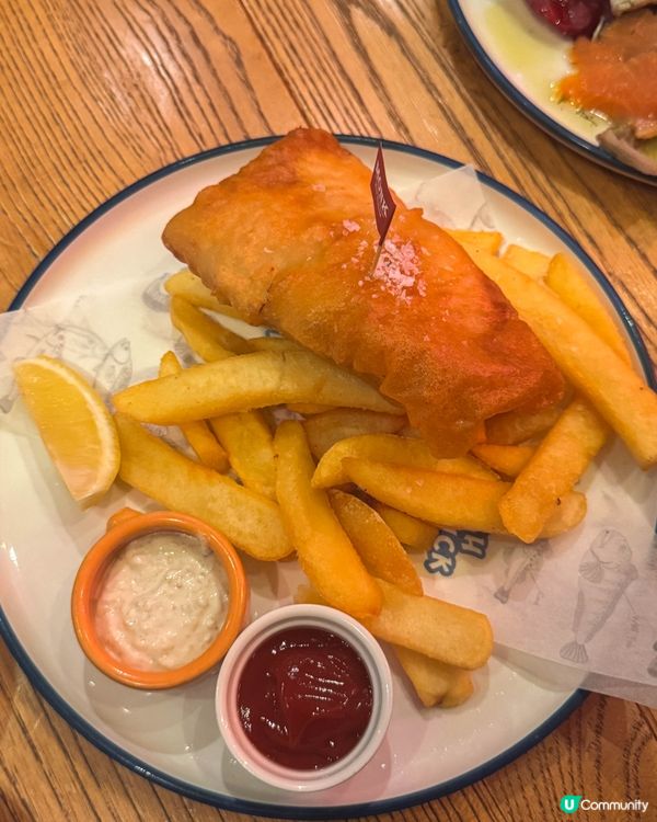 必試！比英國在地的炸魚薯條更出色的 FISH & CHICK