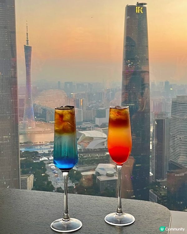 🌆 廣州68樓日落🌇