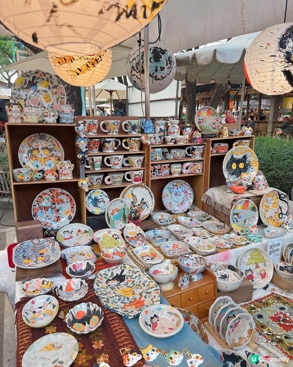 清邁必逛最大型手作文創市場
