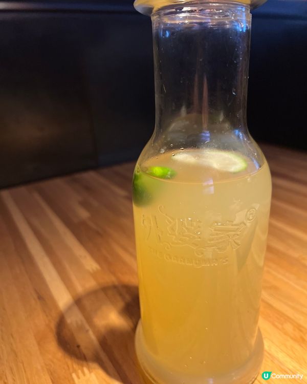 外婆家（卓悅匯店）｜酸菜魚+免費柑桔水+花生杏脯